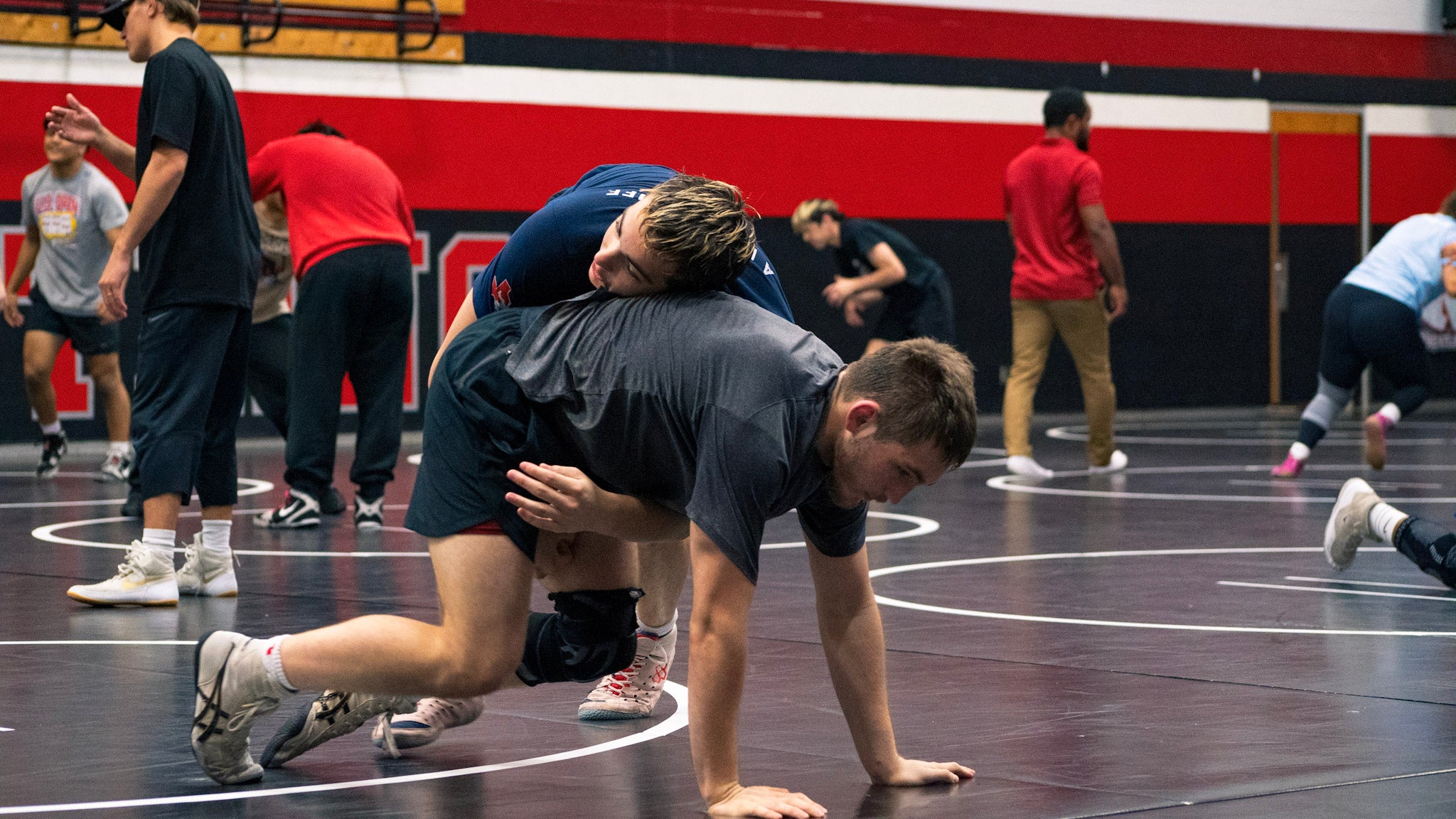 Drilling at Texas Slam Camp