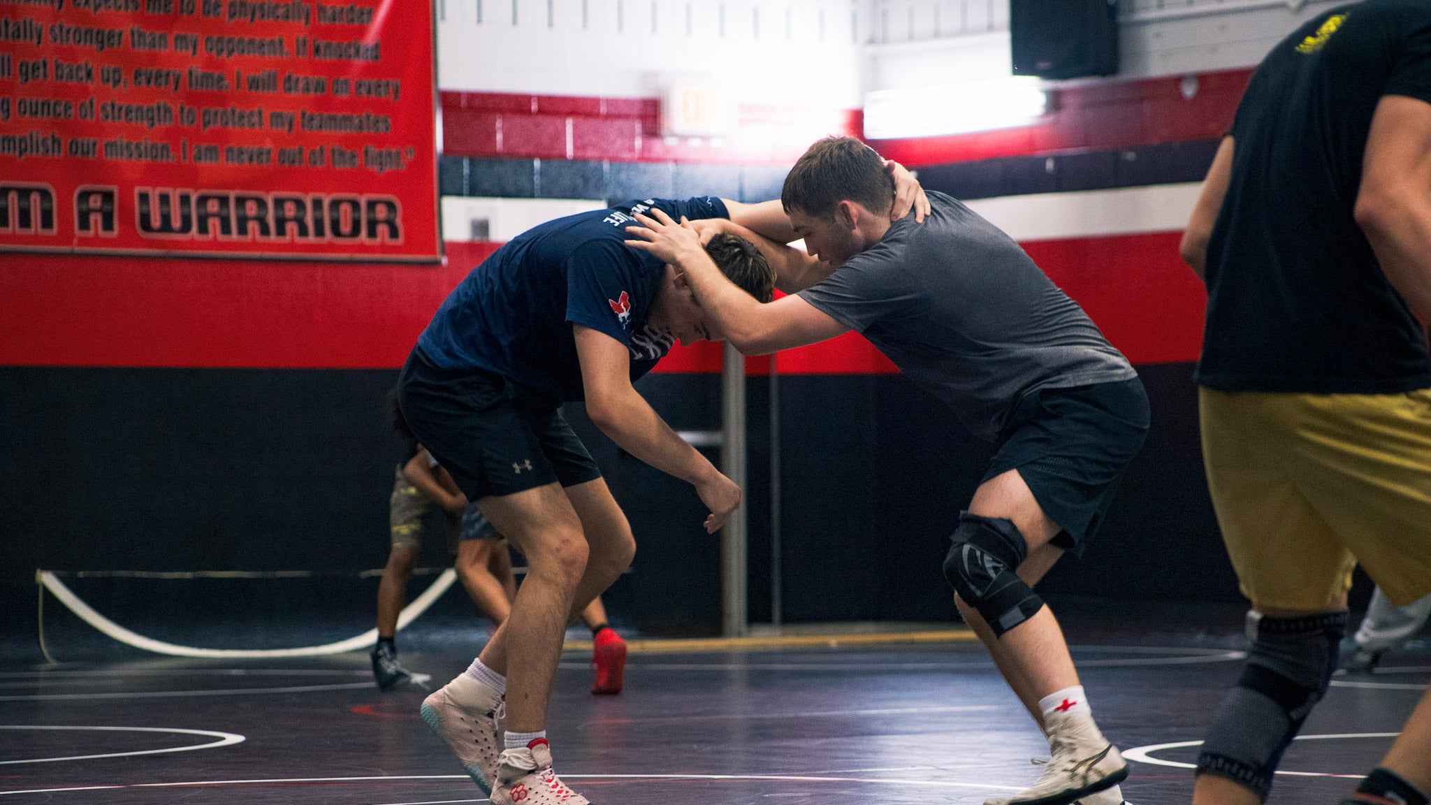 Live wrestling at Texas Slam Camp